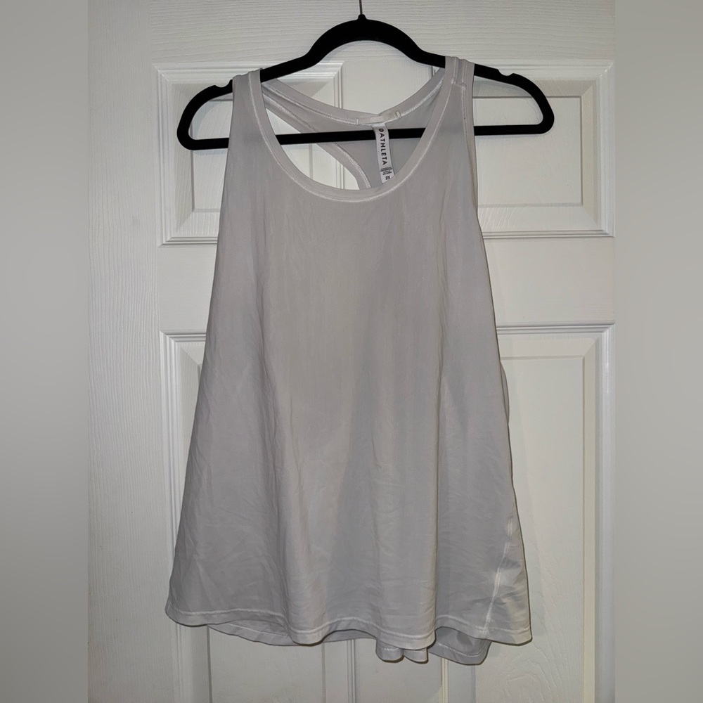 Athleta White Tank Top